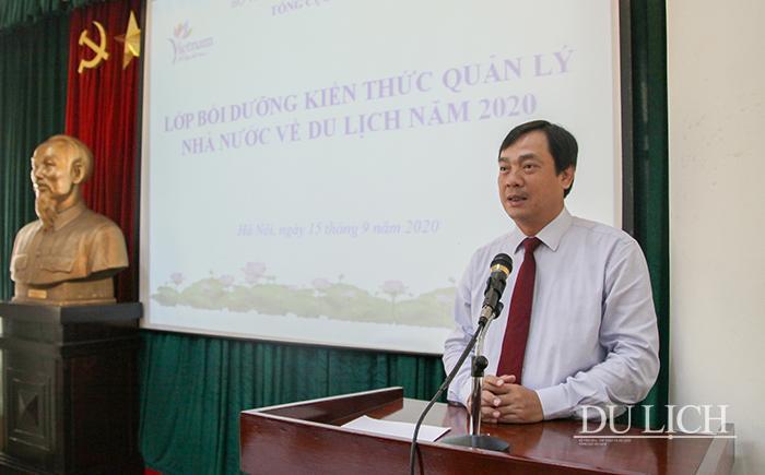 Tổng cục trưởng TCDL Nguyễn Trùng Khánh phát biểu khai mạc